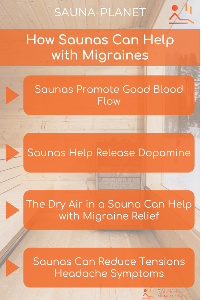 How saunas can help with migraines